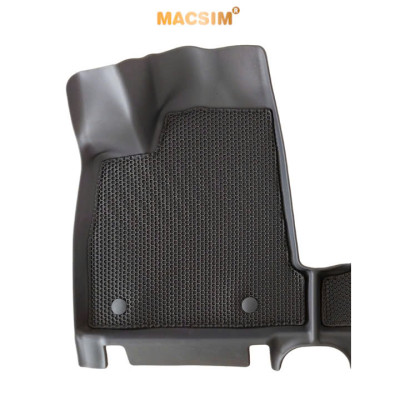 Thảm hai lớp (sd3) Macsim dành cho Vinfast VF3 bề mặt cao su siêu sạch