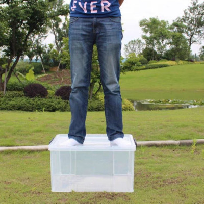 THÙNG NHỰA CHỮ NHẬT ĐA NĂNG CÓ NẮP ĐẬY QUAI GÀI TRONG SUỐT CÓ NHIỀU SIZE