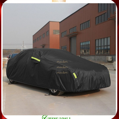 Bạt phủ ô tô thương hiệu MACSIM dành cho Honda City - màu đen - bạt phủ trong nhà và ngoài trời