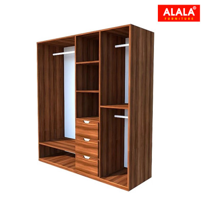 Tủ quần áo ALALA266 (1m6x2m) gỗ HMR chống nước - www.ALALA.vn - 0939.622220