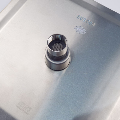 Đài sen tắm Inox SUS 304 Eurolife vuông EL-DSV20 (Trắng vàng)