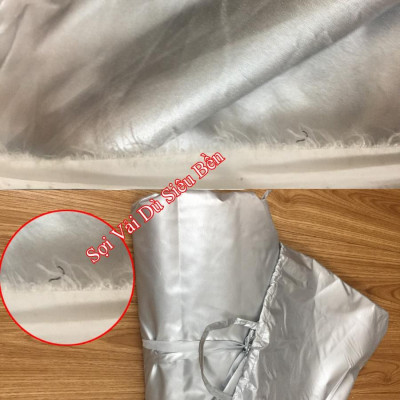 Bạt Phủ xe Ô Tô Mitsubishi Pajero, Pajero Sport Chỗ Vải Dù OXFORD Siêu Bền, Bạt Trùm Xe Hơi Chống Nắng Mưa Bảo Vệ Xe