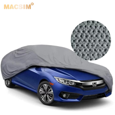Bạt phủ ô tô chất liệu vải không dệt 3 lớp cao cấp thương hiệu MACSIM cho xe ô tô Mazda 6 - màu ghi