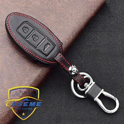 bao da chìa khóa xe Nissan Xtrail, Navara - kèm móc khóa