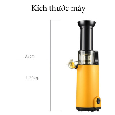 Máy ép chậm Mini, Máy Ép Hoa Quả Rau Củ Cho Gia Đình Tiện Dụng Hàng Chính Hãng