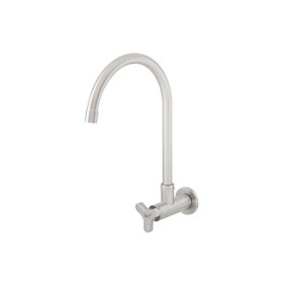 Vòi chậu lạnh gắn tường - WS-0832J - INOX SUS 304