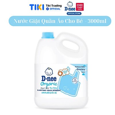 Nước Giặt Quần Áo Cho Bé D-nee - Chai 3000ml (Xanh)