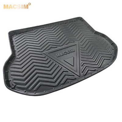 Thảm lót cốp xe ô tô Lexus ES 2018-đến nay nhãn hiệu Macsim chất liệu TPV cao cấp màu đen (301)