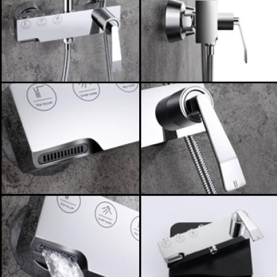 BỘ SEN TẮM ĐỒNG THAU NÓNG LẠNH EUROVINTO CAO CẤP MÃ V9-FX