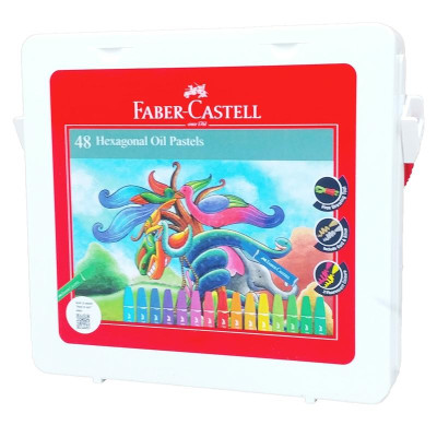 Faber-Castell-120090N-Bút Sáp Dầu - 48 Màu + Chuốt