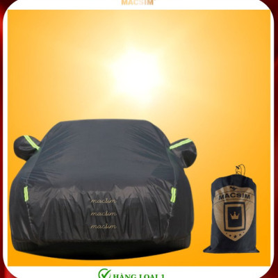 Bạt phủ ô tô bán tải Peugeot Landtrek nhãn hiệu Macsim sử dụng trong nhà và ngoài trời chất liệu Polyester - màu đen