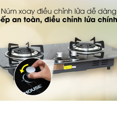 Bếp ga âm Sunhouse SHB-6636 - Hàng Chính Hãng