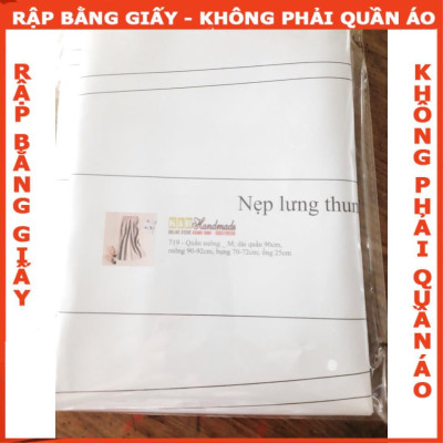 Rập giấy A0 đầm nữ mã 392 (BẢN VẼ)
