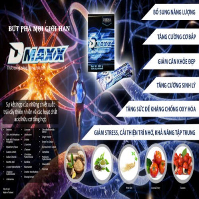 DMAXX thức uống bổ sung vitamin năng lượng có đường DAMODE 99 gói màu xanh mỗi gói 22gr