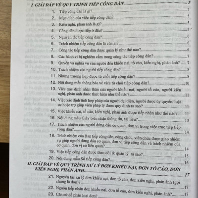 Cẩm Nang Nghiệp Vụ Công Tác Thanh Tra - Giải Đáp Một Số Tình Huống Thường Gặp và Quy Tắc Ứng Xử Của Cán Bộ, Công Chức, Viên Chức Trong Ngành Thanh Tra Và Cán Bộ, Công Chức Làm Công Tác Tiếp Công Dân