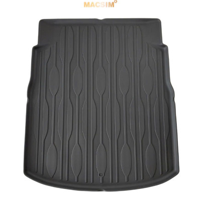Thảm lót cốp sd4 xe ô tô BYD SEAL 2023+ Nhãn hiệu Macsim chất liệu nhựa TPE cao cấp màu đen