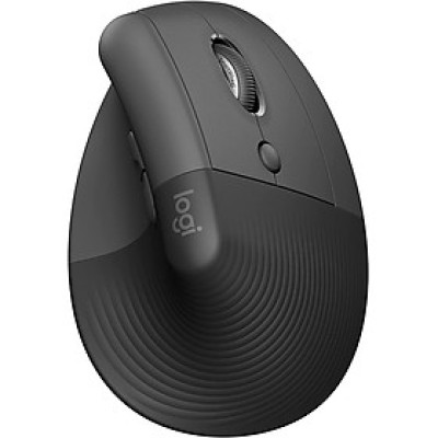 Chuột công thái học không dây Logitech Lift Vertical Ergonomic - Hàng Chính Hãng