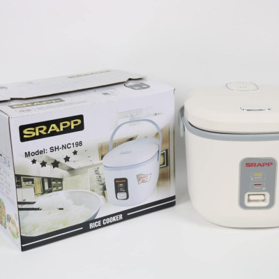 Nồi Cơm Điện SRAPP SH-NC198 1,8Lít - Màu Ngẫu Nhiên - Hàng Chính Hãng