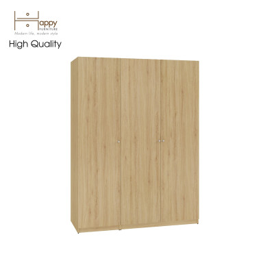 [Happy Home Furniture] SCANDINA, Tủ quần áo 3 cánh mở ,150cm x 60cm x 201cm ( DxRxC), TCM_088