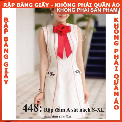 Rập giấy mã 448 (BẢN VẼ) - Rập đầm
