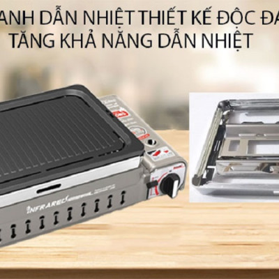 Bếp nướng gas đa năng Namilux GM2520PS - Hàng chính hãng