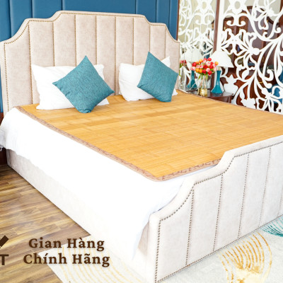 Chiếu tăm H&T 1.6 x 2m(Cây thẳng )- Màu vàng Tự Nhiên - Hàng chính hãng H&T - Sản xuất 100% tại Việt Nam