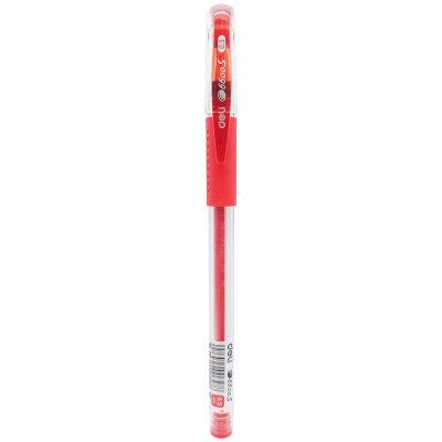 Bút Gel 0.5 mm - Deli E6600S-DO - Mực Đỏ