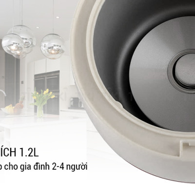Nồi Cơm Điện Kangaroo KG823 (1.2 Lít) - Hàng chính hãng