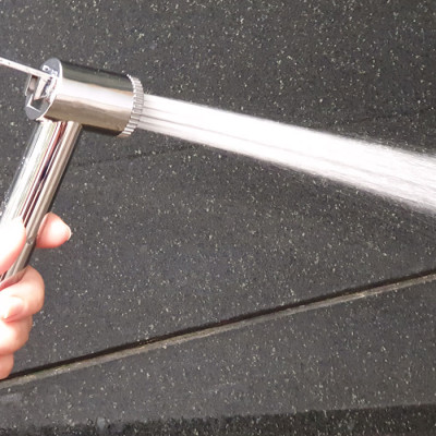 Tay xịt vệ sinh Nhựa ABS mạ Chrome tăng áp Eurolife EL-H-X08