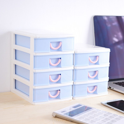 Kệ mỹ phẩm, hộp đựng phụ kiện mini để bàn có ngăn kéo 5 tầng chắc chắn ( tặng kèm hình dán dễ thương) - HENRYSA