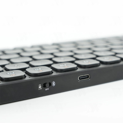 Bàn Phím Không Dây HyperWork HyperOne Gen 2 ( KB1 G2 ) | Bluetooth 5.1/2.4Ghz - Hàng Chính Hãng