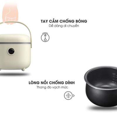 Nồi cơm điện thông minh Bear SUBE015 DFB-B20A1- Hàng chính hãng