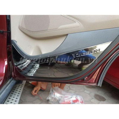Ốp chống xước Tapli, Táp li cửa Hyundai Tucson 2016-2019