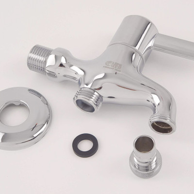 Củ sen lạnh Đồng mạ Chrome Eurolife EL-SL109 (Trắng bạc)