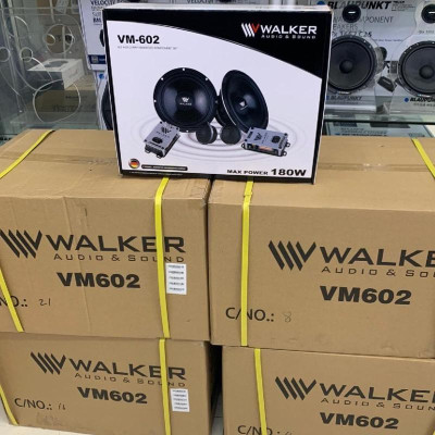 Loa cánh Ô tô Walker VM 602 Magnet 17 oz Loa phân tần 2 WAY COMPONENT 6.5 inch màng carbon cao cấp