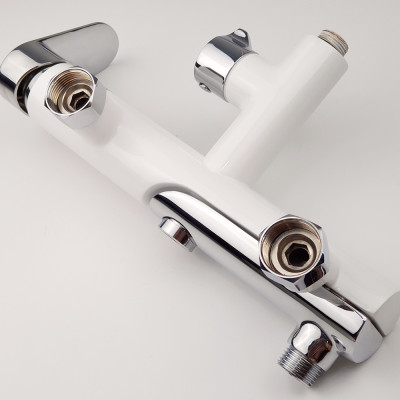 Bộ sen cây tắm đứng nóng lạnh Eurolife EL-S905 (Trắng bạc)