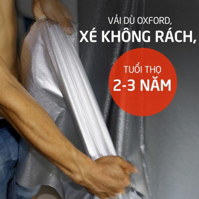 Bạt phủ xe ô tô 5-7 chỗ Toyota Corolla Cross chất liệu vải dù oxford cao cấp, áo trùm xe ô tô 5 chỗ corolla cross 