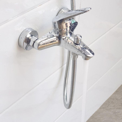 Củ sen nóng lạnh Đồng mạ Chrome Eurolife EL-LOT01 (Trắng bạc)