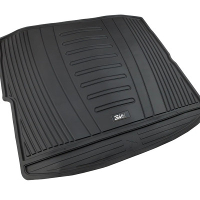 Thảm lót cốp xe ô tô Audi A3 2014 - 2020 nhãn hiệu Macsim 3W chất liệu TPE cao cấp màu đen