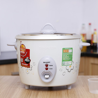 Nồi Cơm Điện Nắp Rời Sharp KSH-D22V - Màu Ngẫu Nhiên - Hàng chính hãng