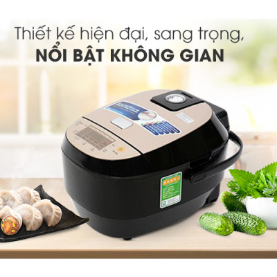 Nồi cơm điện cao tần Midea 1.8 lít MB-HS5007 - Hàng chính hãng