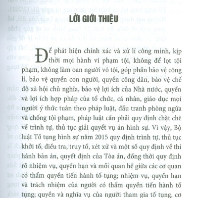 Hướng Dẫn Môn Học Luật Tố Tụng Hình Sự (Sách chuyên khảo)