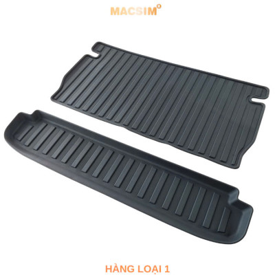 Thảm sd3 Combo lót cốp & bảo vệ lưng ghế Vinfast VF3 Nhãn hiệu Macsim