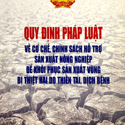 Quy Định Pháp Luật Về Cơ Chế, Chính Sách Hỗ Trợ Sản Xuất Nông Nghiệp Để Khôi Phục Sản Xuất Vùng Bị Thiệt Hại Do Thiên Tai, Dịch Bệnh