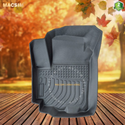 Thảm lót sàn xe ô tô Suzuki Vitara 2015-2020 (sd) Nhãn hiệu Macsim chất liệu nhựa TPE cao cấp màu đen