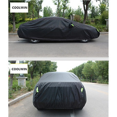Bạt phủ ô tô Volkswagen Teramont X thương hiệu Macsim sử dụng trong nhà và ngoài trời chất liệu Polyester - màu đen