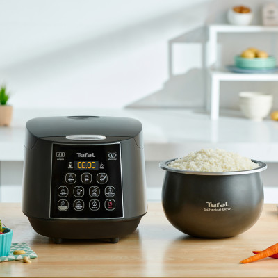 Nồi cơm điện tử Tefal - 1.8L - Thương hiệu Pháp - RK736B68- Hàng chính hãng