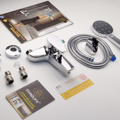 Củ Sen Nóng Lạnh Đồng Mạ Chrome Eurolife EL-SUN 01 (Trắng Bạc)