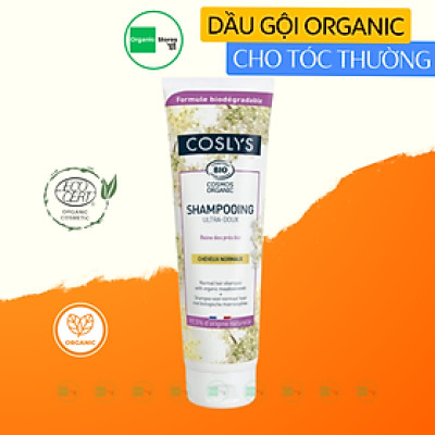 Dầu gội dầu xả hữu cơ cho tóc thường 250ml - Coslys