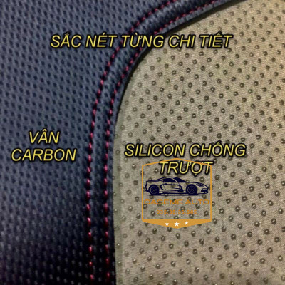 [PEUGEOT] Thảm Taplo 3 Lớp Dành Cho Các Xe Hãng PEUGEOT, Da Vân Carbon Cao Cấp - Hàng Chính Hãng